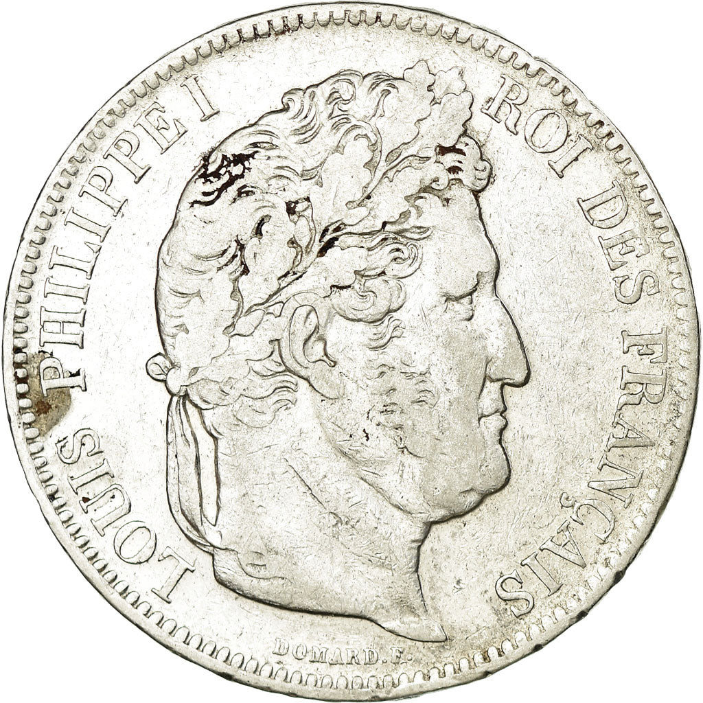 Münze, Frankreich, Louis-Philippe, 5 Francs, 1841, Lille, S, Silber, KM:749.13