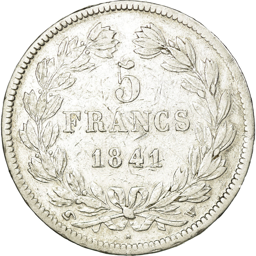 Münze, Frankreich, Louis-Philippe, 5 Francs, 1841, Lille, S, Silber, KM:749.13
