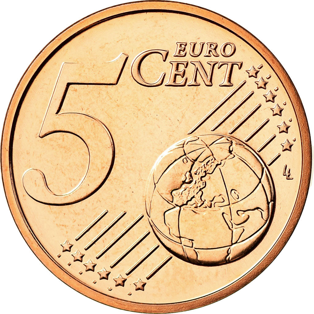 Austria, 5 Euro Cent, 2003, FDC, Acciaio placcato rame, KM:3084