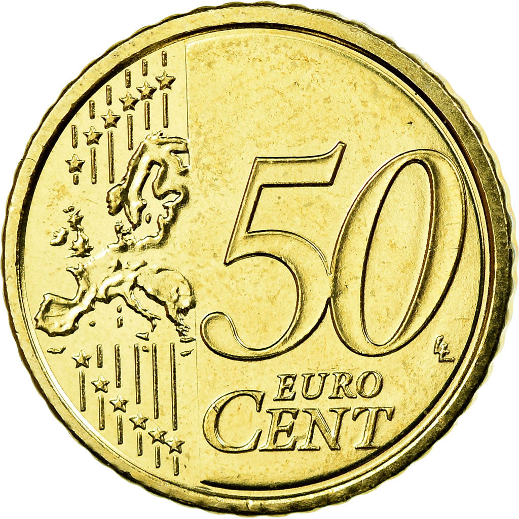 Vatican, 50 Euro Cent, 2014, MS(65-70), Brass