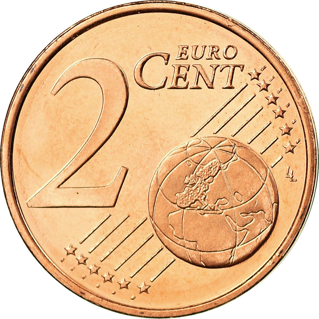 Finland, 2 Euro Cent, 2002, MS(65-70), Copper Plated Steel, KM:99