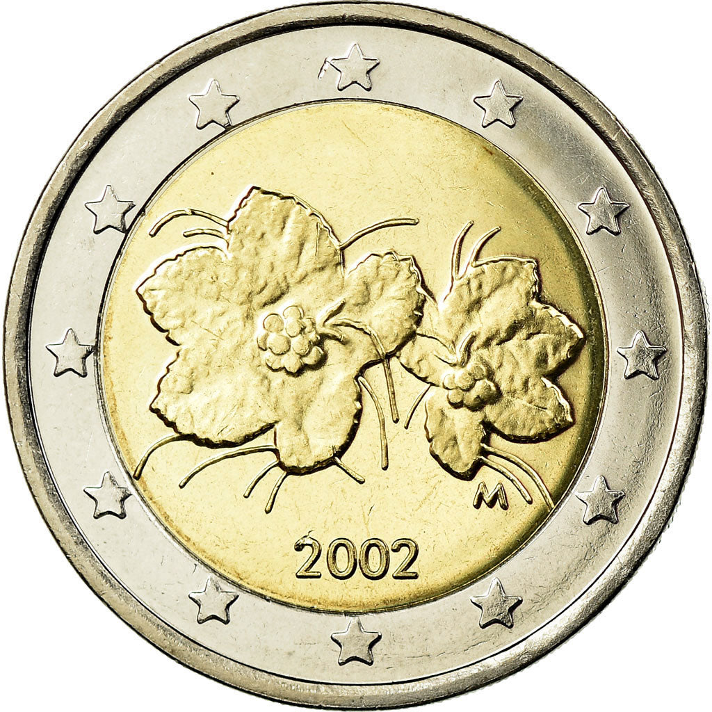 Finland, 2 Euro, 2002, MS(65-70), Bi-Metallic, KM:105