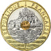 Moneta, Francja, 20 Francs, 2001, Paris, MS(65-70), Trójmetaliczny, Gadoury:871