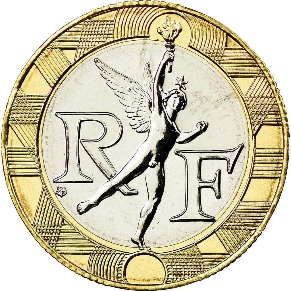 Coin, France, 10 Francs, 2001, Paris, MS(65-70), Bi-Metallic, Gadoury:827
