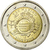 San Marino, 2 Euro, 2012, MS(65-70), Bi-Metallic, KM:519