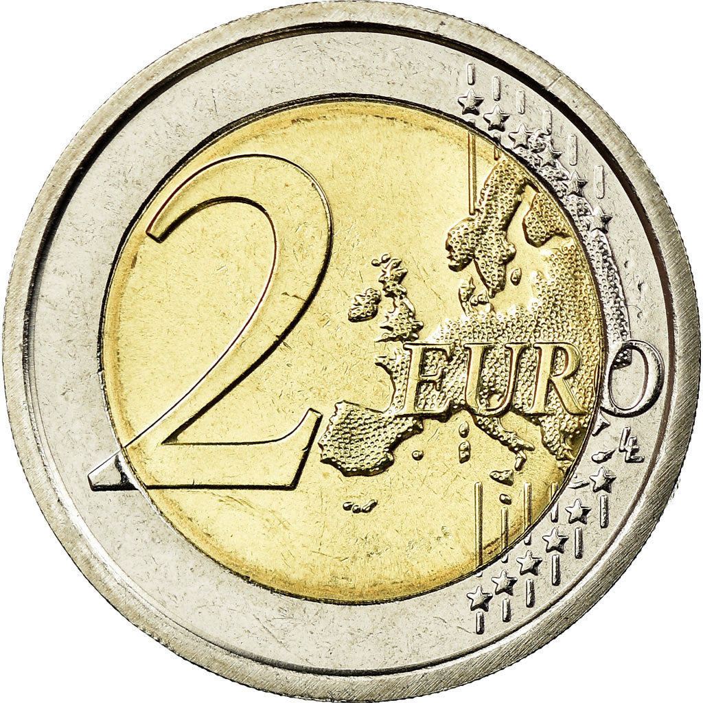 San Marino, 2 Euro, 2012, MS(65-70), Bi-Metallic, KM:519