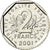 Coin, France, Semeuse, 2 Francs, 2001, Paris, MS(65-70), Nickel, KM:942.1