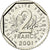 Moneda, Francia, Semeuse, 2 Francs, 2001, Paris, FDC, Níquel, KM:942.1