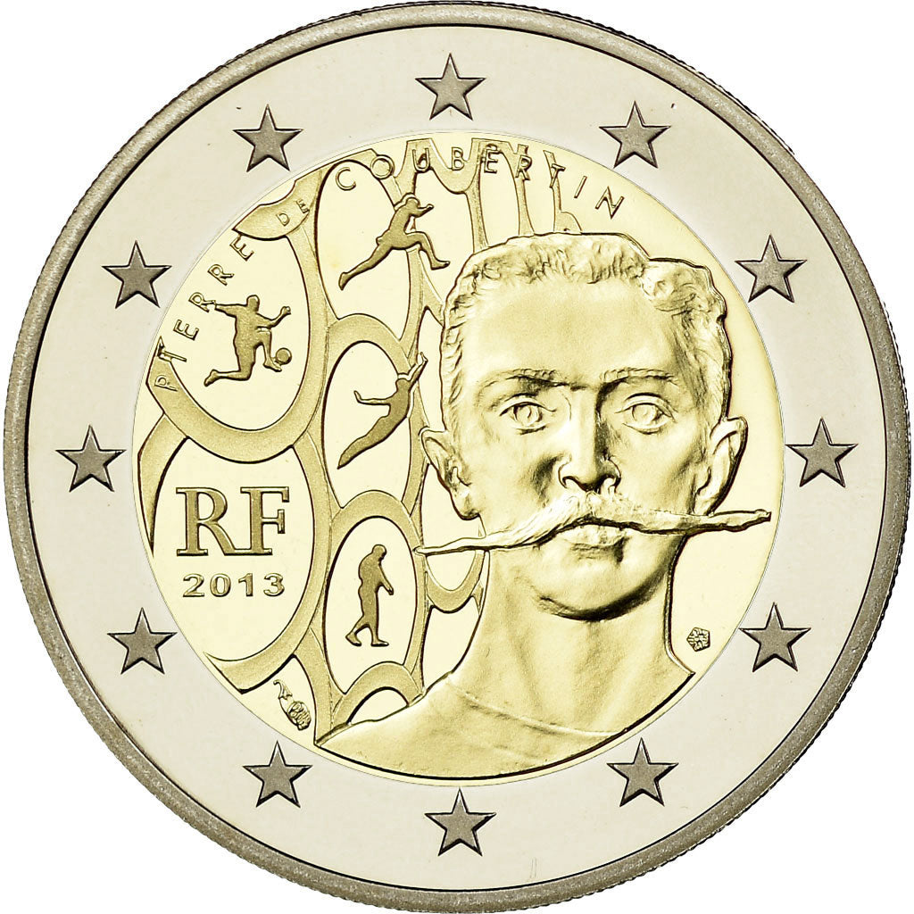 France, 2 Euro, 2013, Proof, MS(65-70), Bi-Metallic, Gadoury:16