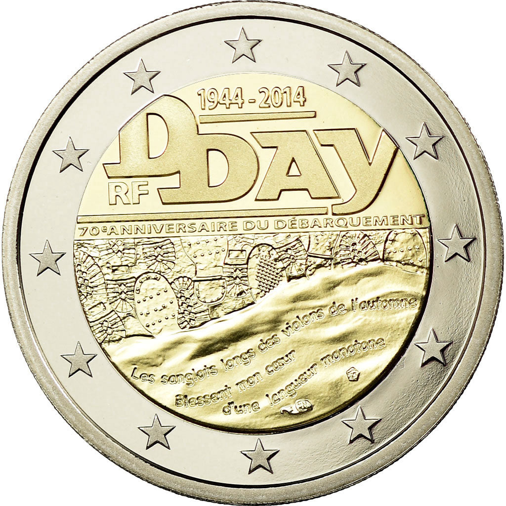 France, 2 Euro, 2014, Proof, MS(65-70), Bi-Metallic, Gadoury:18