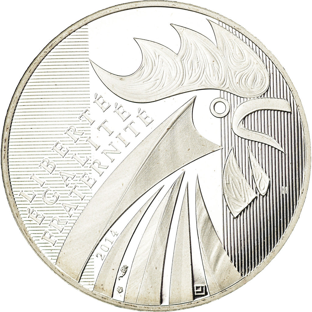 France, 10 Euro, 2014, Proof, MS(65-70), Silver, Gadoury:EU657