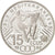 Moneta, Francja, 100 Francs-15 Ecus, 1993, MS(65-70), Srebro, KM:1030