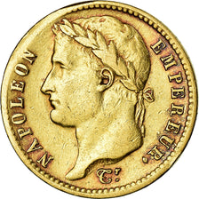 Coin, France, Napoléon I, 20 Francs, 1811, Lille, EF(40-45), Gold, KM:695.10