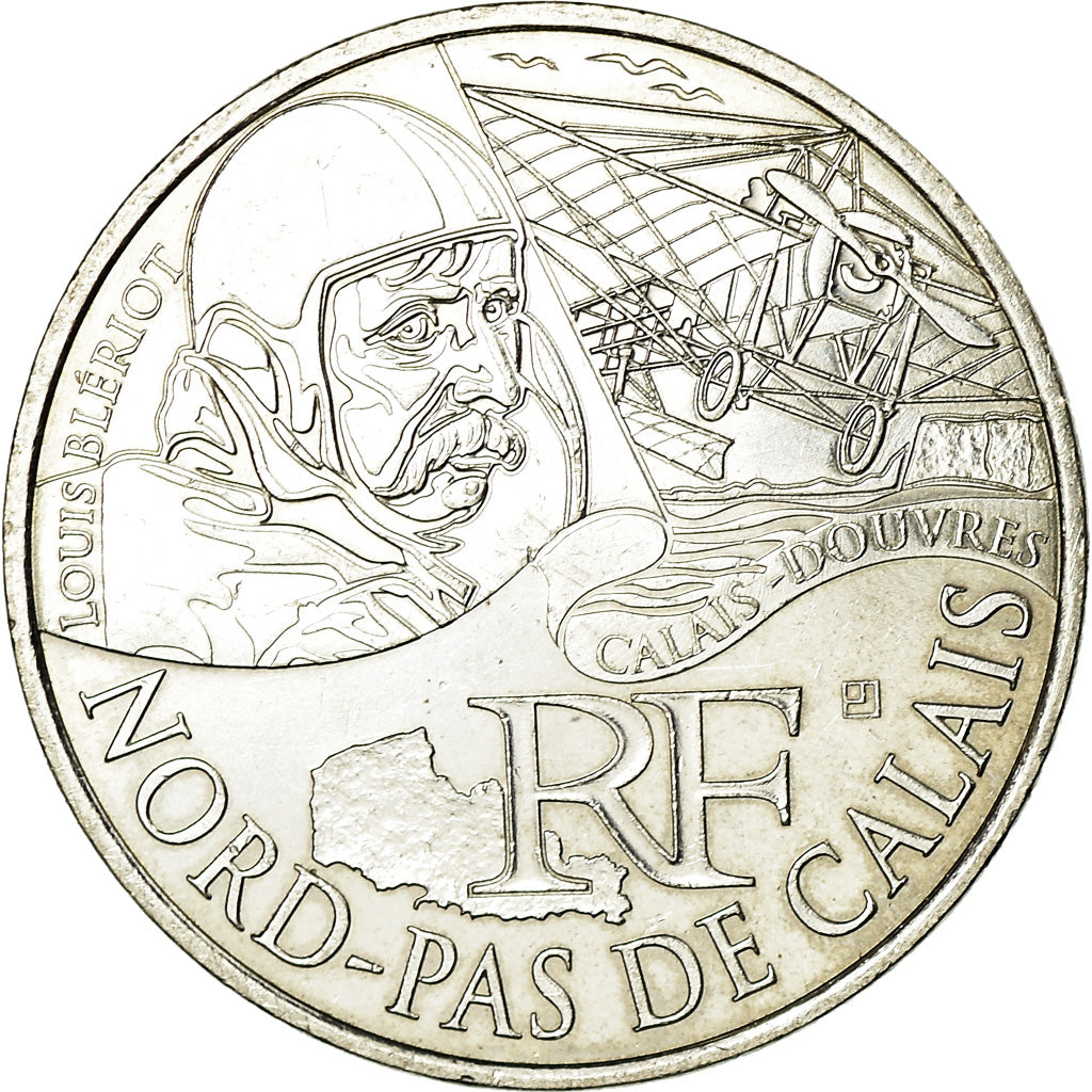 France, 10 Euro, 2010, AU(55-58), Silver, Gadoury:EU514, KM:1664