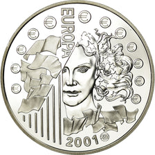 Moneta, Francia, 6.55957 Francs, 2001, Paris, Proof, FDC, Argento, KM:1265.1