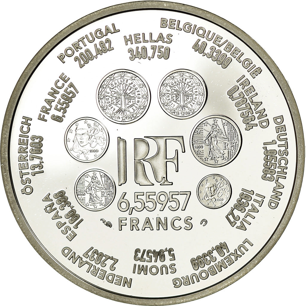 Coin, France, 6.55957 Francs, 2000, Paris, Proof, MS(65-70), Silver, KM:1259