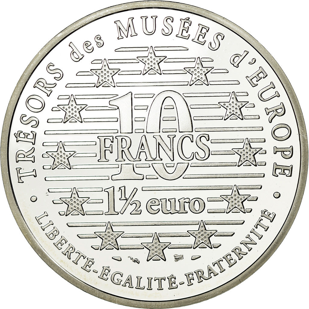 Moneta, Francia, 10 Francs-1.5 Euro, 1997, Proof, FDC, Argento, KM:1297