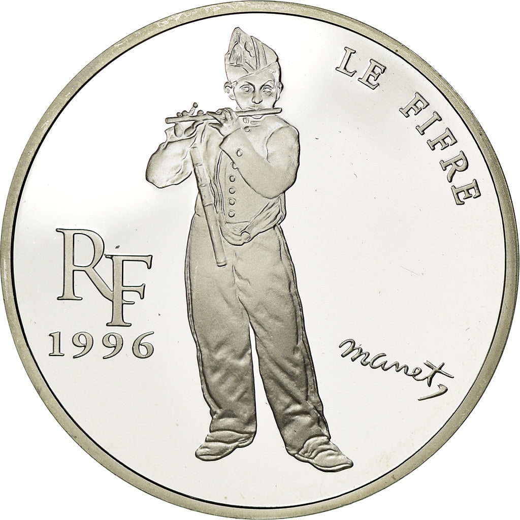Monnaie, France, 10 Francs-1.5 Euro, 1996, Proof, FDC, Argent, Gadoury:MC 139