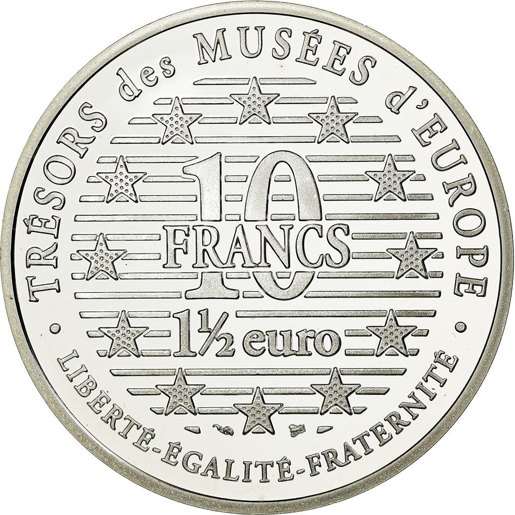 Moneda, Francia, 10 Francs-1.5 Euro, 1977, Proof, FDC, Plata, KM:1299