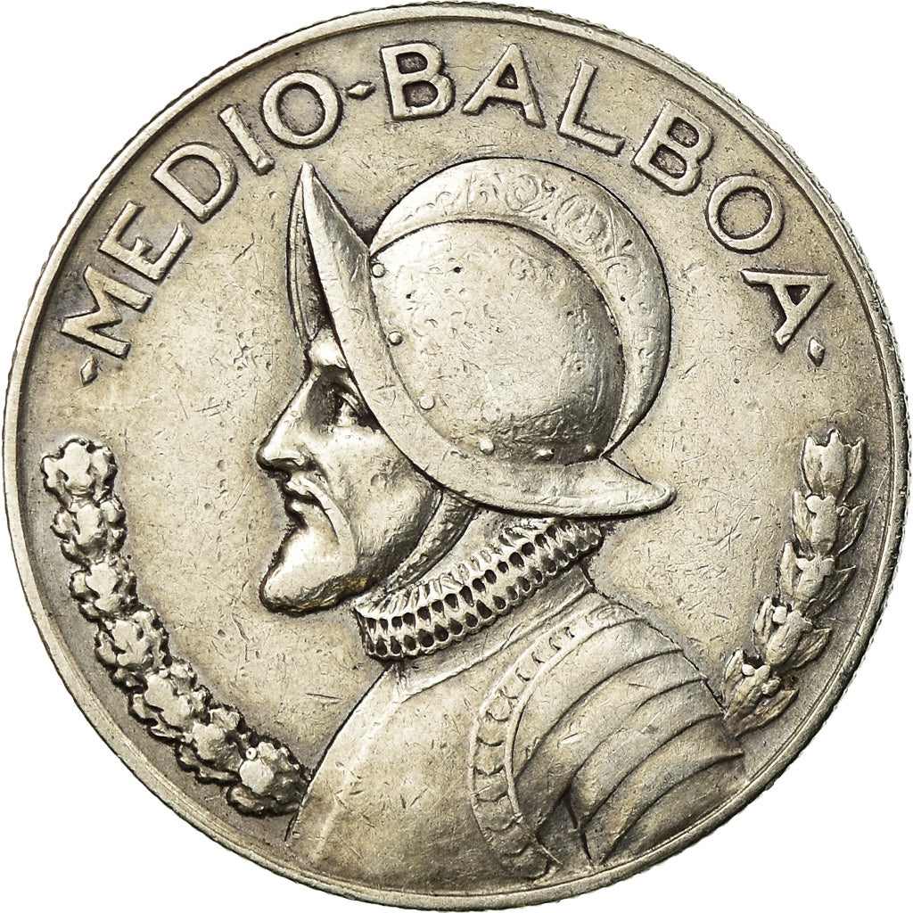 Coin, Panama, 1/2 Balboa, 1930, EF(40-45), Silver, KM:12.1