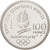 Moneta, Francja, 100 Francs, 1990, MS(65-70), Srebro, KM:981