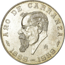Coin, Mexico, 5 Pesos, 1959, Mexico City, AU(50-53), Silver, KM:471