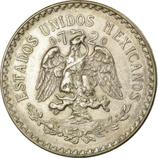 Moneda, México, Peso, 1938, Mexico City, MBC+, Plata, KM:455
