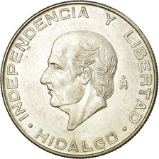Coin, Mexico, 5 Pesos, 1955, Mexico City, AU(50-53), Silver, KM:469