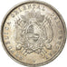 Coin, Uruguay, 50 Centesimos, 1877, Paris, Berlin, Vienna, AU(50-53),KM 28