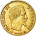 Moneda, Francia, Napoleon III, 10 Francs, 1859, Paris, MBC, Oro