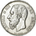 Coin, Belgium, Leopold II, 5 Francs, 5 Frank, 1874, EF(40-45), Silver, KM:24