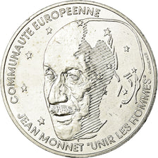 Monnaie, France, Jean Monnet, 100 Francs, 1992, SUP, Argent, Gadoury:907