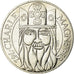 Monnaie, France, Charlemagne, 100 Francs, 1990, SUP, Argent, Gadoury:905, KM:982