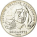 Coin, France, Descartes, 100 Francs, 1991, AU(55-58), Silver, KM:996