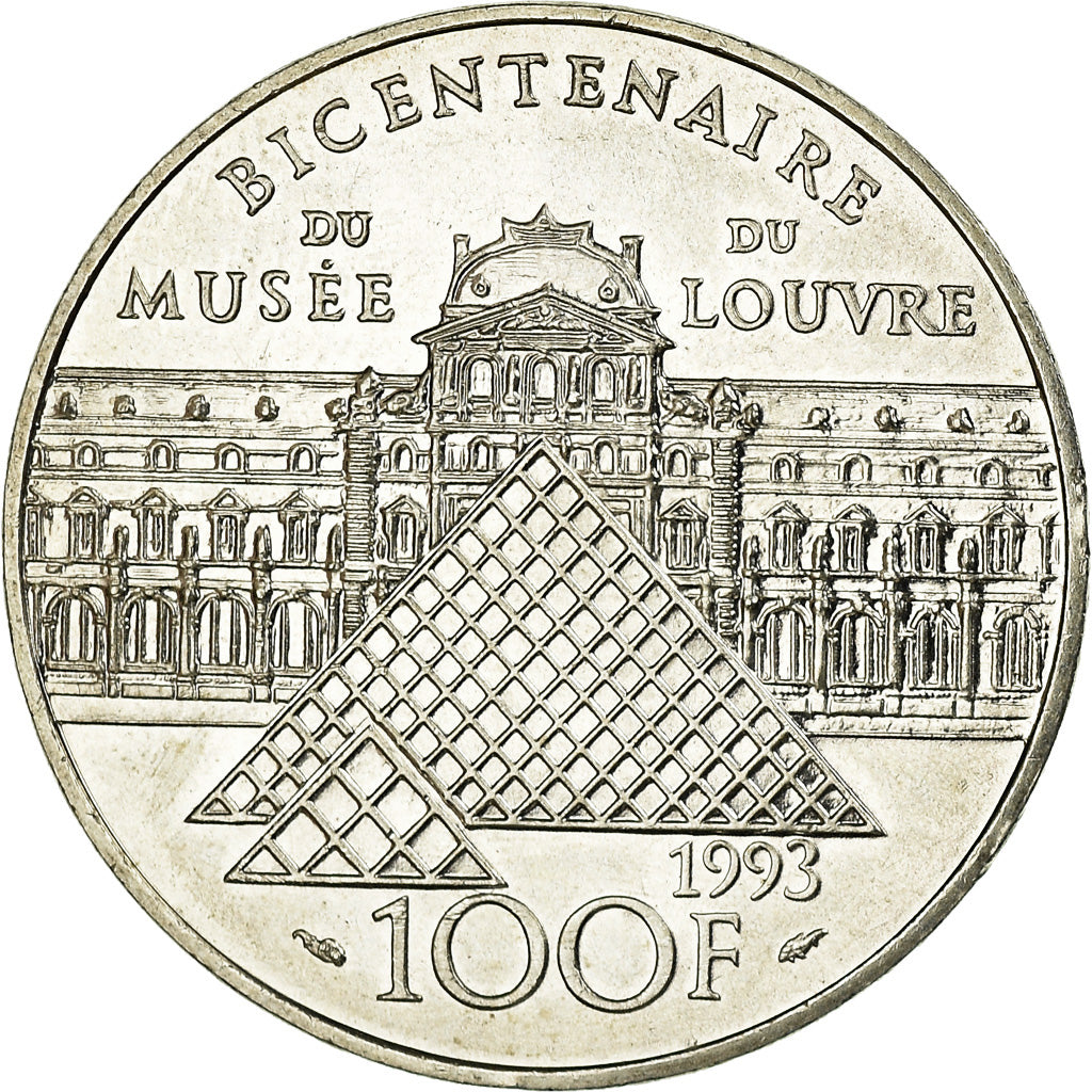 Monnaie, France, Liberté guidant le peuple, 100 Francs, 1993, SUP, Argent