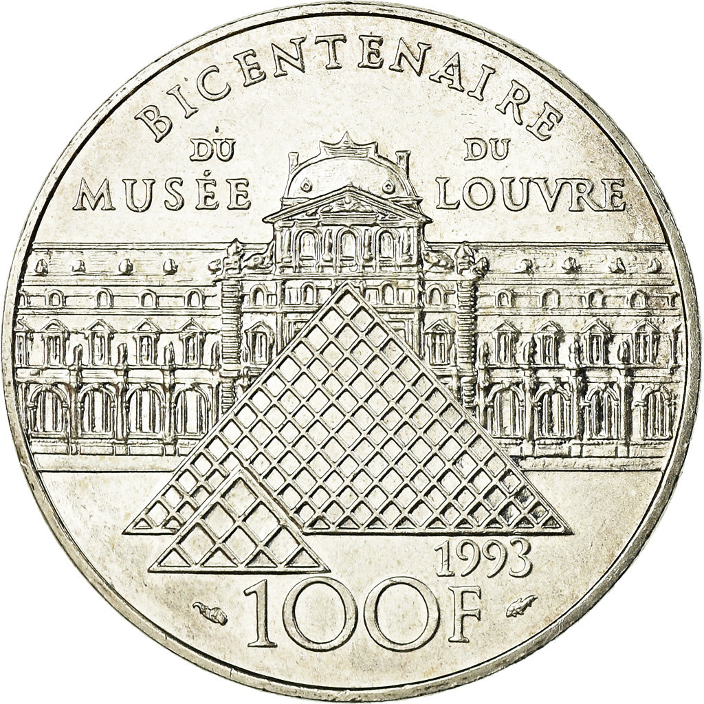 Monnaie, France, Liberté guidant le peuple, 100 Francs, 1993, SUP, Argent