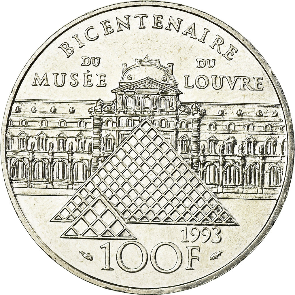 Monnaie, France, Liberté guidant le peuple, 100 Francs, 1993, SUP, Argent