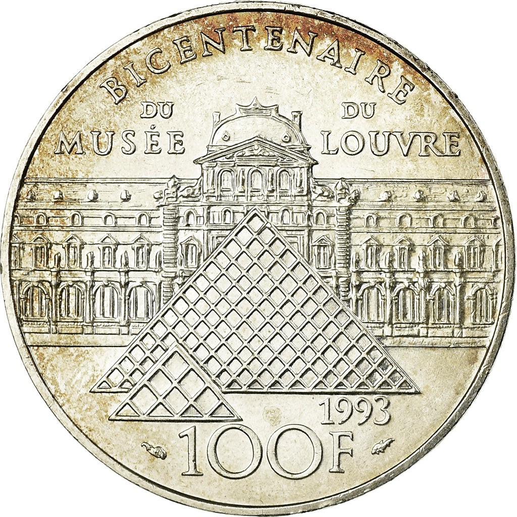 Coin, France, Liberté guidant le peuple, 100 Francs, 1993, AU(55-58), Silver