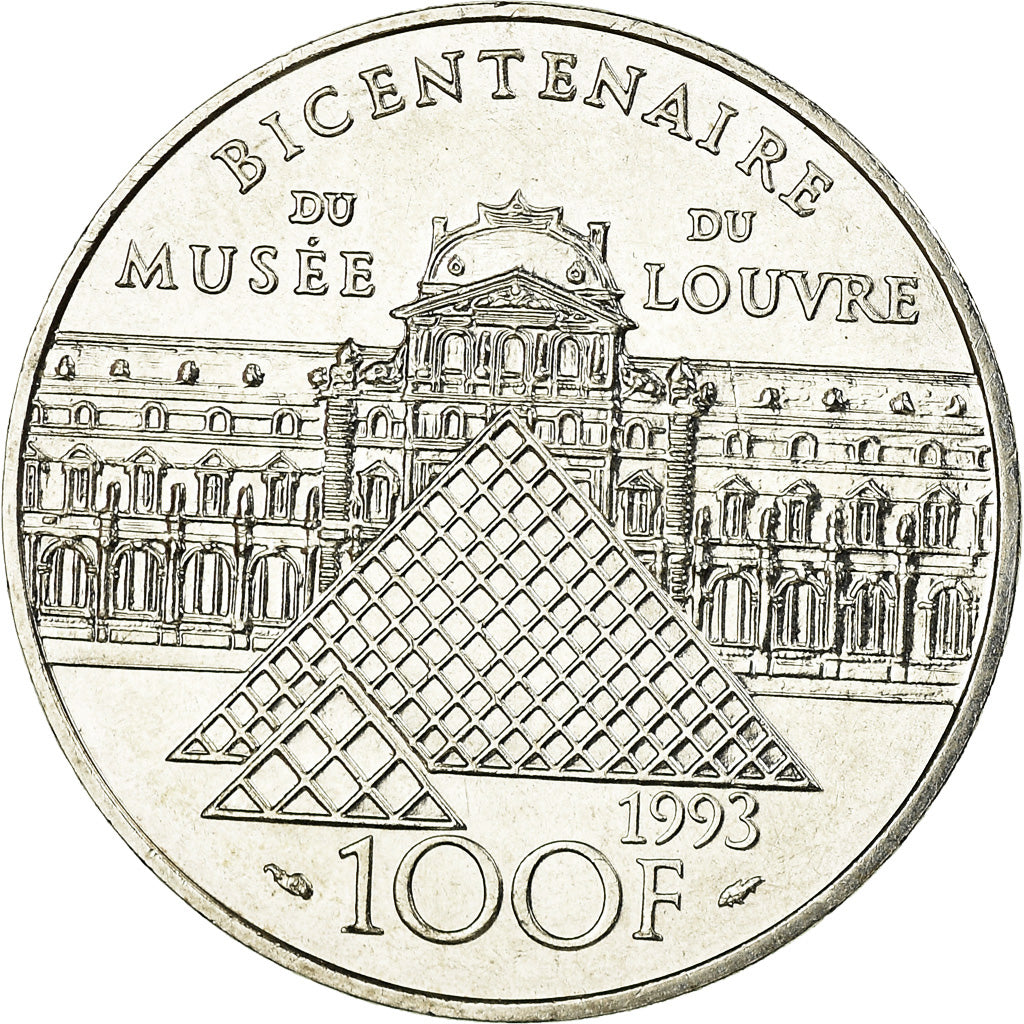 Moneta, Francia, Liberté guidant le peuple, 100 Francs, 1993, SPL-, Argento