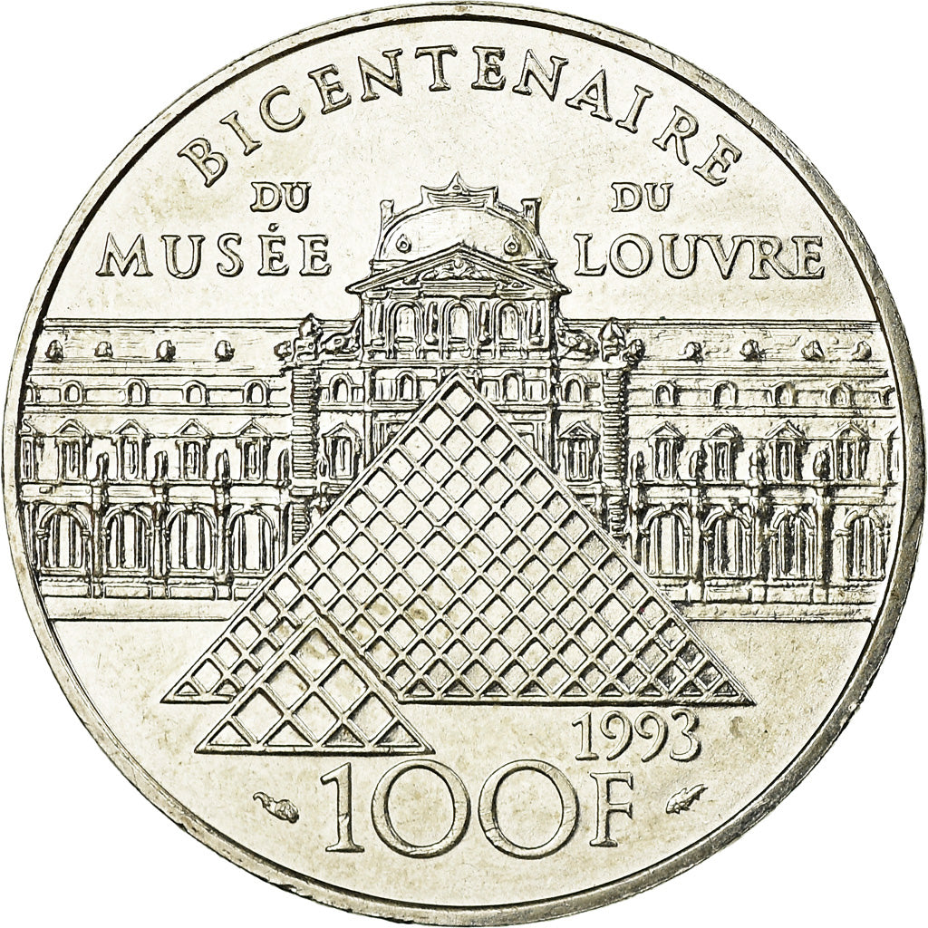 Monnaie, France, Liberté guidant le peuple, 100 Francs, 1993, SUP, Argent