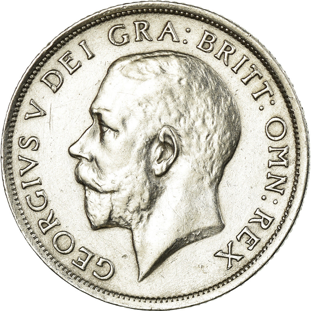 Coin, Great Britain, George V, Shilling, 1915, AU(50-53), Silver, KM:816