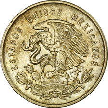 Moneda, México, Peso, 1950, Mexico City, MBC+, Plata, KM:457