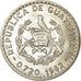Moneda, Guatemala, 50 Centavos, 1962, SC, Plata, KM:264