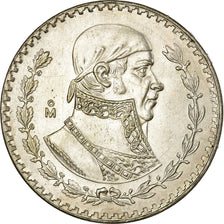 Moneta, Mexico, Peso, 1948, Mexico City, MS(63), Srebro, KM:459