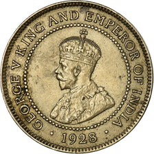 Coin, Jamaica, George V, Penny, 1928, AU(50-53), Copper-nickel, KM:26