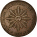 Coin, Uruguay, 20 Centesimos, 1857, Lyon, France, AU(50-53), Copper, KM:9