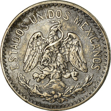 Moneda, México, 50 Centavos, 1917, Mexico City, MBC+, Plata, KM:445