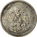 Moneda, México, 50 Centavos, 1917, Mexico City, MBC+, Plata, KM:445