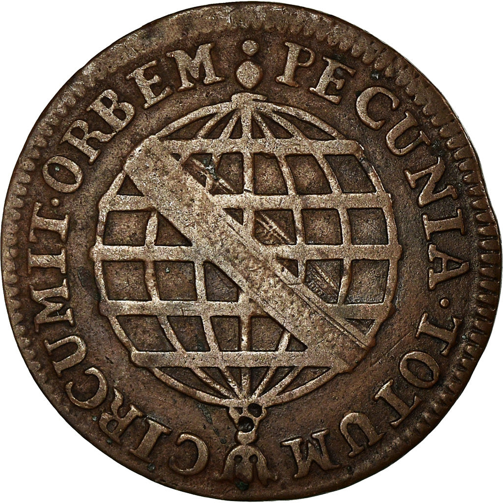 Coin, Brazil, Jose I, 5 Reis, 1774, Lisbon, AU(50-53), Copper, KM:173.3