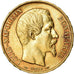 Moneta, Francja, Napoleon III, 20 Francs, 1852, Paris, AU(50-53), Gold